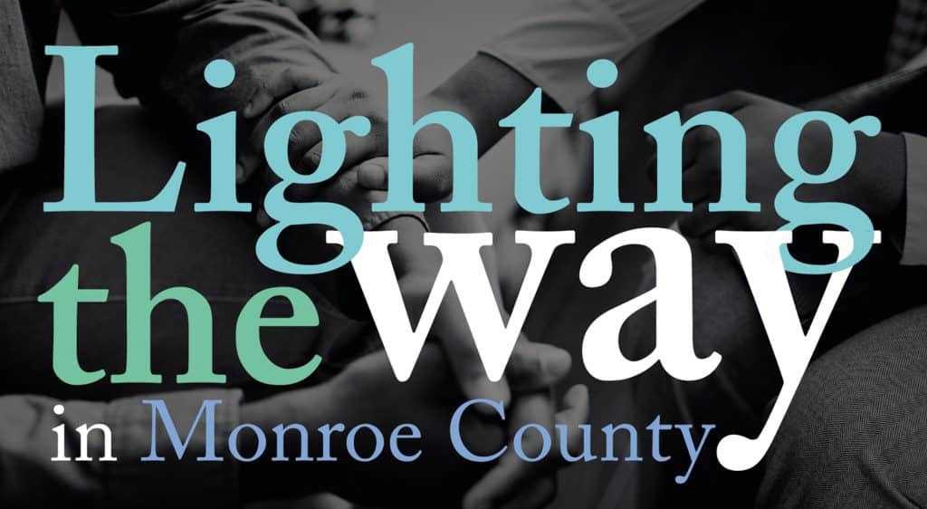 Lighting the Way in Monroe County graphic